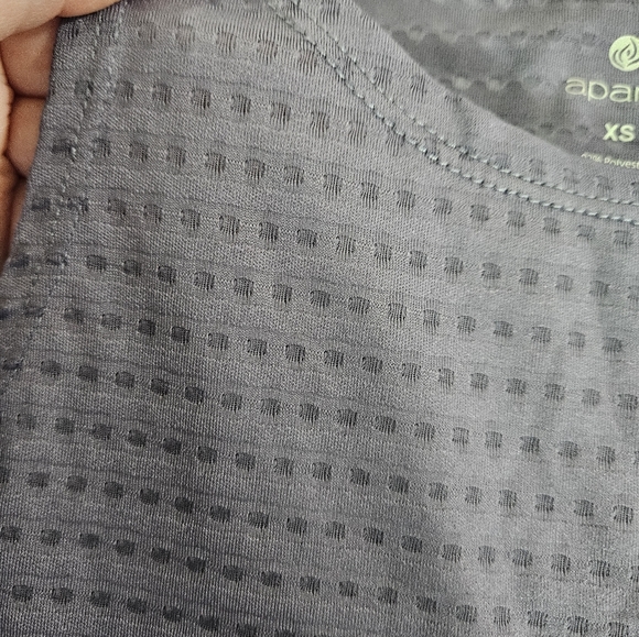 Apana purple athletic workout tank top womens size Xsmall - Picture 6 of 8